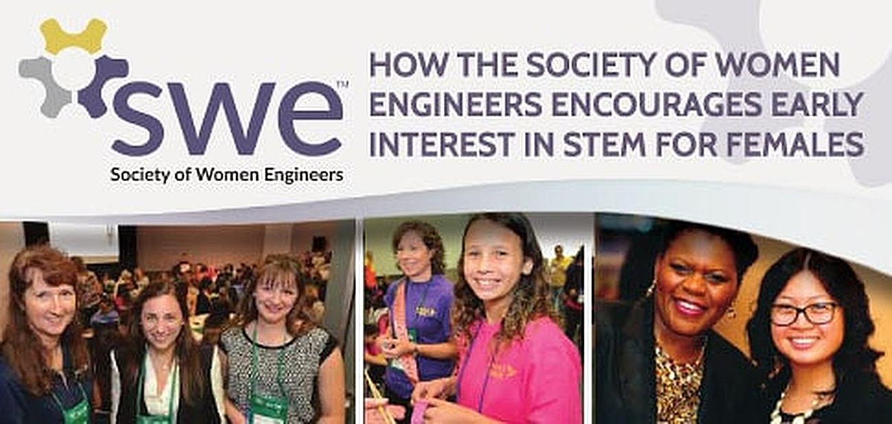 SWE President Addresses the STEM Gender Gap SWE President Addresses the STEM Gender Gap