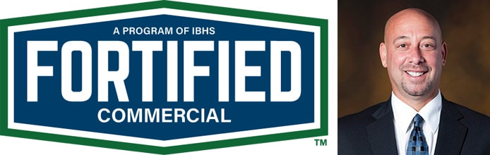FORTIFIED Commercial logo with Image of Chuck Miccolis