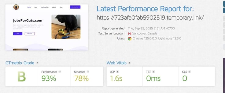 InMotion cheap hosting performance