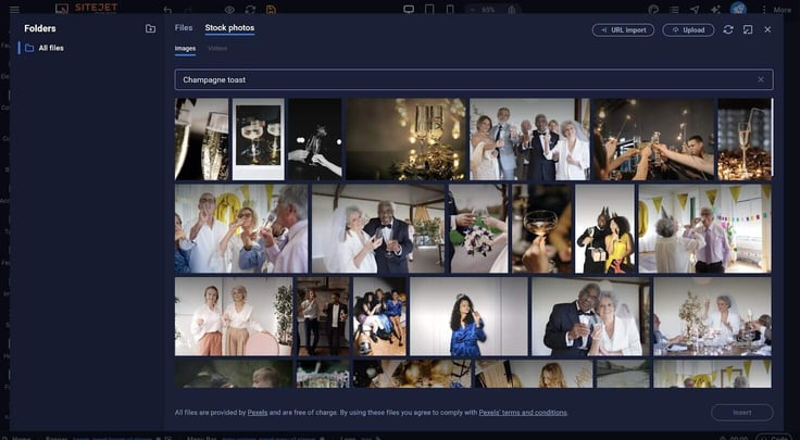 Sitejet media gallery