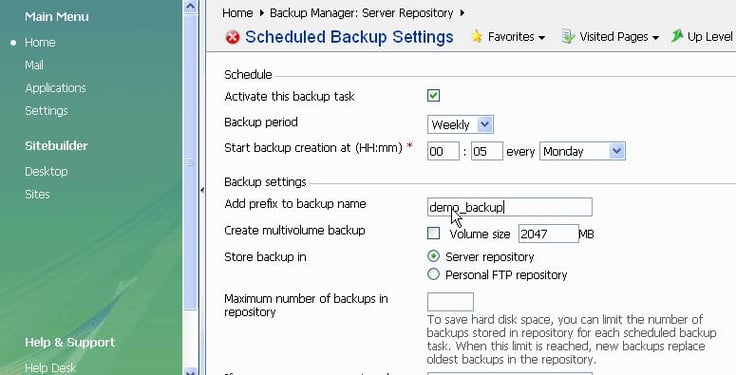Server Repository Server Repository