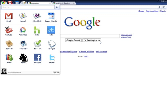 Linux for the web browser operating system Linux for the web browser operating system