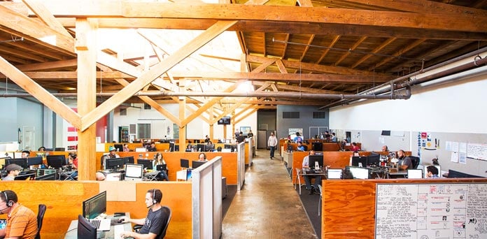 Media Temple Office Space Has Lots of Wood and No Cubicles Media Temple Office Space Has Lots of Wood and No Cubicles