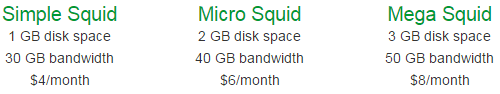Laughing Squid Hosting prices