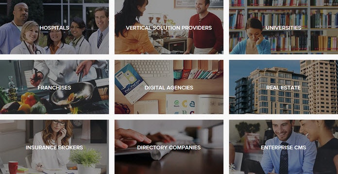 Weebly for Enterprise Types of Clients