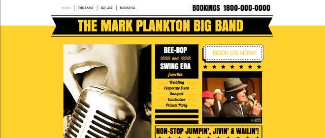 Wix Music Example Website Wix Music Example Website
