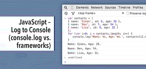 Javascript Log To Console Javascript Log To Console