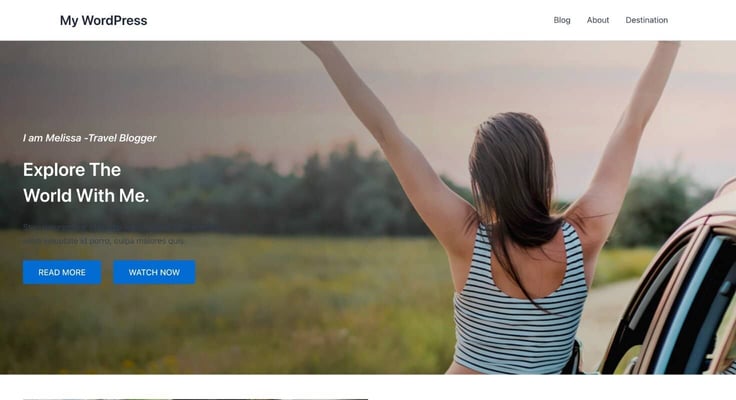 SiteGround WordPress template