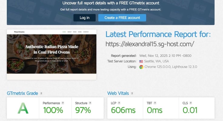 SiteGround cheap plan performance