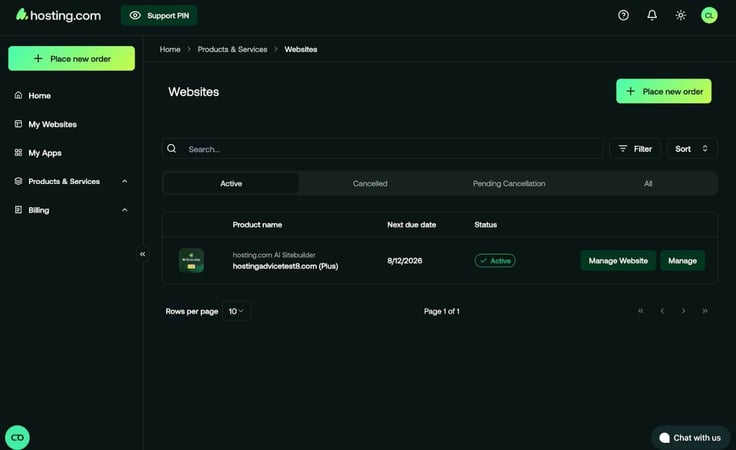 site builder plan dashboard site builder plan dashboard