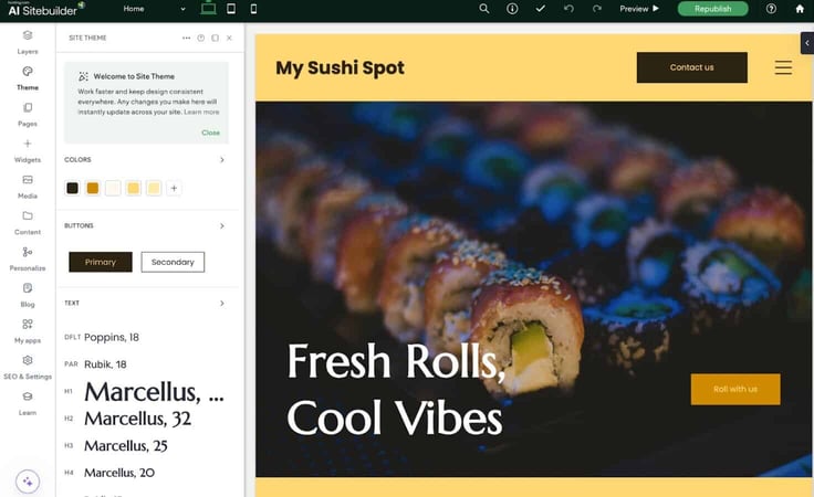 site builder fonts site builder fonts