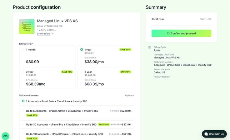 vps configuration vps configuration