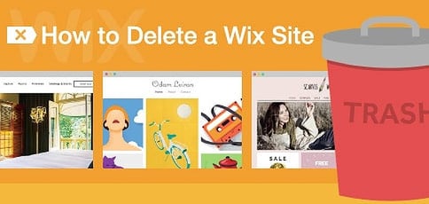 Delete A Wix Website