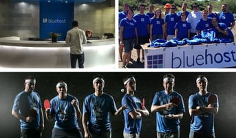 Photos of the BlueHost team members