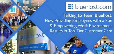 Working With Bluehost