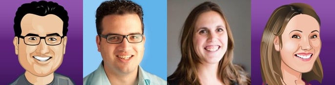 Mr. and Mrs. Yoast Caricatures and Headshots