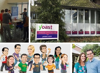 Yoast Office, Team, and Dev Members at Work