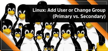 Linux Add User To Group Linux Add User To Group
