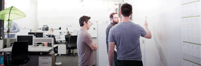 A FEW INCAPSULA TEAM MEMBERS COLLABORATING A FEW INCAPSULA TEAM MEMBERS COLLABORATING