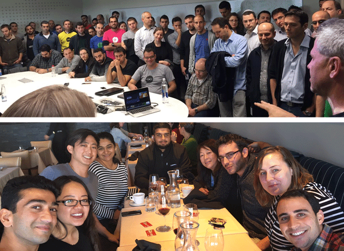 THE INCAPSULA TEAM MEETS IN AND OUT OF THE OFFICE THE INCAPSULA TEAM MEETS IN AND OUT OF THE OFFICE
