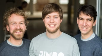 Jimdo Founders Fridtjof Detzner, Christian Springub, and Matthias Henze