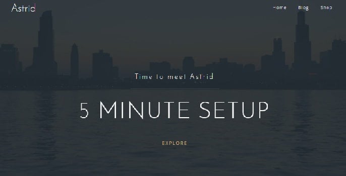 Astrid WordPress theme screenshot Astrid WordPress theme screenshot