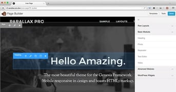 Beaver Builder WordPress plugin screenshot