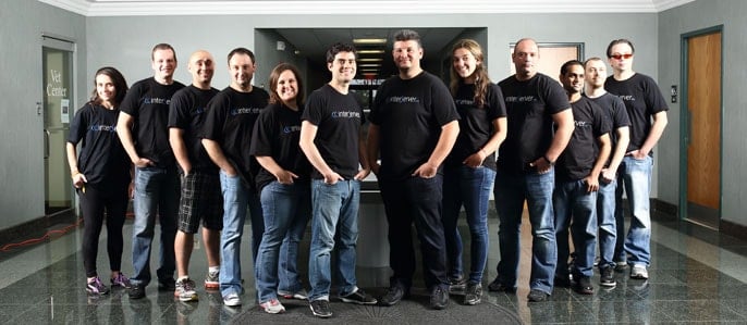 Group picture of InterServer employees Group picture of InterServer employees