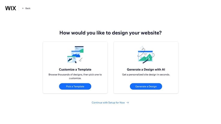 site design options