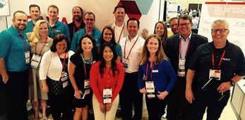 Group photo of Cayan team at RetailNOW
