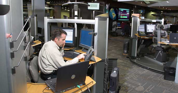 Image of Symantec's Security Operations Center Image of Symantec's Security Operations Center