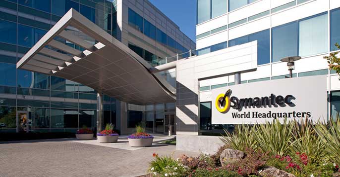 An outside look at Symantec's World Headquarters An outside look at Symantec's World Headquarters