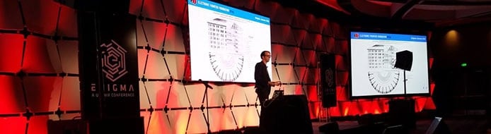 Bill Budington presents at Enigma Conference Bill Budington presents at Enigma Conference