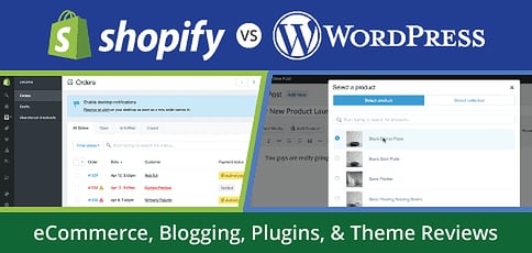 Shopify Vs Wordpress