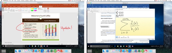 Screenshots of Windows Ink on PowerPoint and Word Screenshots of Windows Ink on PowerPoint and Word