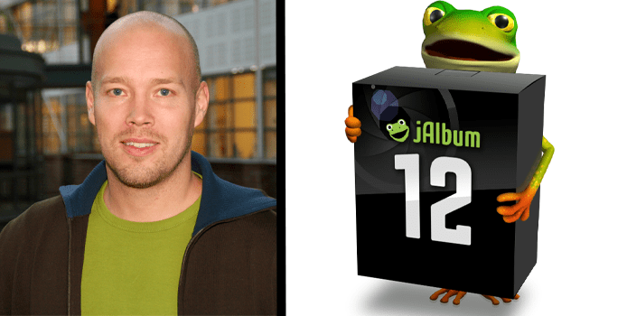 David Ekholm's headshot and jAlbum logo David Ekholm's headshot and jAlbum logo
