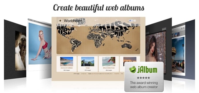 Screenshots of jAlbum galleries Screenshots of jAlbum galleries
