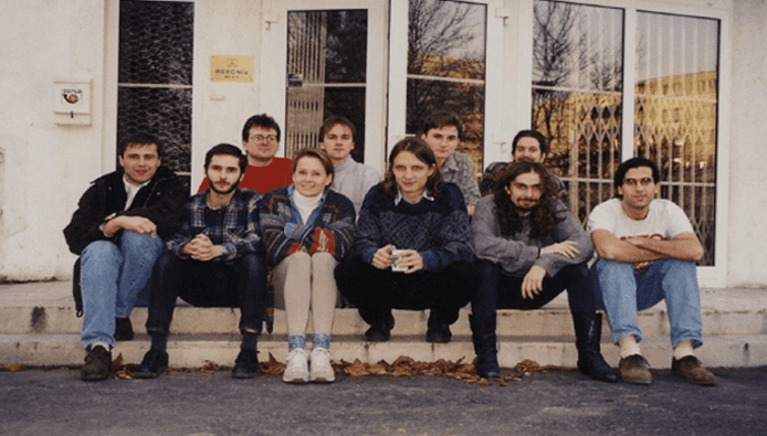 Photo of NetBeans's founding team Photo of NetBeans's founding team