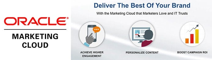 Oracle Marketing Cloud logo with graphics Oracle Marketing Cloud logo with graphics