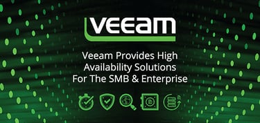 Veeam Provides High Availability Solutions For The Smb And Enterprise