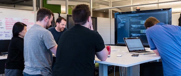 Photo of the CenturyLink cloud development team
