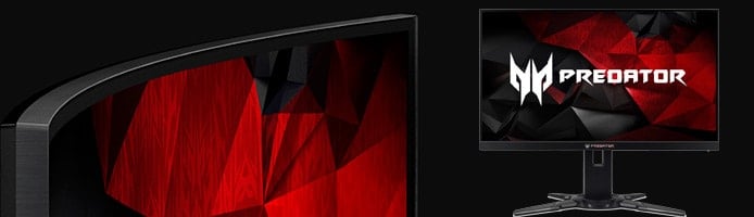 Graphics illustrating curved monitor Graphics illustrating curved monitor