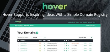 How Hover Supports Inspiring Startups