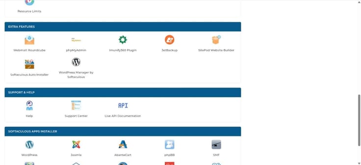 InterServer dashboard InterServer dashboard