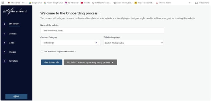 Onboarding WordPress Onboarding WordPress