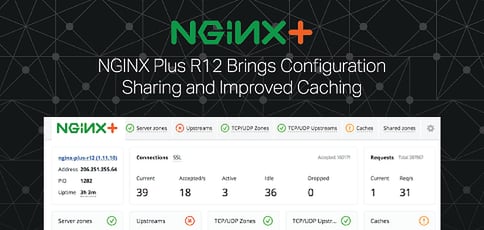 New in 2017: NGINX Plus R12 Pushes Forward With High-Performance Delivery Platform, Bringing Configuration Sharing and Improved Caching New in 2017: NGINX Plus R12 Pushes Forward With High-Performance Delivery Platform, Bringing Configuration Sharing and Improved Caching