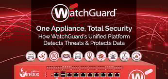 One Appliance, Total Security: CTO Corey Nachreiner Shares How WatchGuard Technologies™ Detects Threats &amp; Protects Data