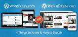 WordPress.com vs. WordPress.org : 4 Things to Know &amp; How to Switch (2021)
