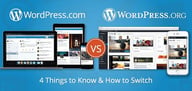 WordPress.com vs. WordPress.org : 4 Things to Know &amp; How to Switch (2021)