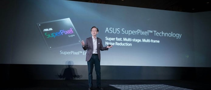 Photo of ASUS Chairman Jonney Shih on stage at CES 2017 Photo of ASUS Chairman Jonney Shih on stage at CES 2017